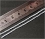 S-350  дополнения из смолы  Цепь с прямоугольным звеном 1.5х2мм, толщиной 0,5мм, размер M 2000002182061