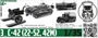 DMS-35221  конверсионные наборы  Конверсионный набор З&С-42 (22-52, 42м)  (1:35) 2000002182092