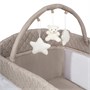 Кровать-манеж Indigo BON-BON TOY c маятником, (2 уровня) 1648827970