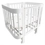 Кровать детская Indigo Italiano Baby продольный маятник на колесах 01962996975