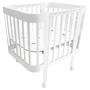 Кровать детская Indigo Italiano Baby продольный маятник на колесах 01962996975