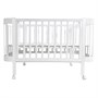 Кровать детская Indigo Italiano Baby продольный маятник на колесах 01962996975