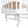 Кровать детская Indigo Italiano Baby продольный маятник на колесах 01962996975