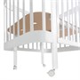 Кровать детская Indigo Italiano Baby продольный маятник на колесах 01962996975