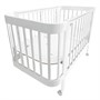 Кровать детская Indigo Italiano Baby продольный маятник на колесах 01962996975