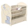 Кровать ВДК BEAR AND MOON (маятник, ящик) ЛДСП 01478746571
