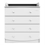 Комод Indigo Classic 800/4 c откидным пеленальным столиком, МДФ, ЛДСП 031813949