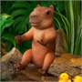 Игрушка Капибара из силикона (10 см) коллекция "Magic Forest" 543176970