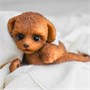 Игрушка щенок Пудель (18 см) коллекция "Magic Pets" 0932185407