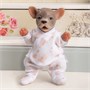Комплект распашонка с ползунками Magic Manufactory ЖИРАФЫ для куклы 19 см 630560448