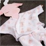 Комплект распашонка с ползунками Magic Manufactory ЖИРАФЫ для куклы 19 см 630560448