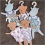 Боди с коротким рукавом Magic Manufactory для куклы 19 см (разноцветные) 1924011361