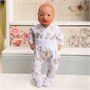 Комплект распашонка с ползунками Magic Manufactory ПАРОХОДИК для куклы 19 см 499119587