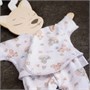 Комплект распашонка с ползунками Magic Manufactory ПАРОХОДИК для куклы 19 см 499119587