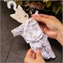 Комплект распашонка с ползунками Magic Manufactory ПАРОХОДИК для куклы 19 см 499119587