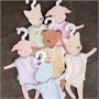 Боди с коротким рукавом Magic Manufactory для куклы 19 см (однотонные) 736106185