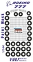 KAV M144 012  инструменты для работы с краской  Окрасочная маска на Boeing 777 (Звезда)  (1:144) 2000000173528