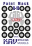 KAV M144 026  инструменты для работы с краской  Окрасочная маска на B-1B (Academy)  (1:144) 2000000222127