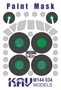 KAV M144 034  инструменты для работы с краской  Окрасочная маска на Y@K-40 (Звезда)  (1:144) 2000002127178