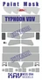 KAV M35 094  Маски окрасочные  Окрасочная маска Тайфун ВДВ К-4386 (Meng)  (1:35) 2000000174402