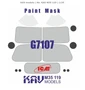 KAV M35 119  Маски окрасочные  Окрасочная маска G7107 (ICM)  (1:35) 2000000229225