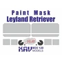 KAV M35 120  Маски окрасочные  Окрасочная маска Leyland Retriever (ICM)  (1:35) 2000000229232