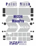 KAV M35 121  Маски окрасочные  Окрасочная маска M1224 Max Pro MRAP (Bronco)  (1:35) 2000000229249
