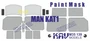 KAV M35 139  Маски окрасочные  MAN KAT1 (Revell)  (1:35) 2000002146919