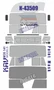 KAV M35 141  Маски окрасочные  Окрасочная маска на КМЗ-43509 (Звезда)  (1:35) 2000002056362
