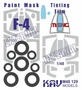 KAV M48 129  инструменты для работы с краской  Окрасочная маска F-4 Profi (Meng)  (1:48) 2000002220688