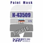 KAV M72 084  инструменты для работы с краской  Окрасочная маска на К-43509 (Звезда)  (1:72) 2000002146247