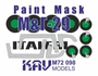 KAV M72 098 инструменты для работы с краской Окрасочная маска на остекление M&G-29 (Italeri)  (1:72) 2000002200512