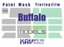 KAV M72 125  инструменты для работы с краской  Окрасочная маска Buffalo Profi (Vespid)  (1:72) 2000002220572