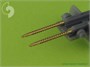 AM-48-029  металлические стволы  Стволы Browning M2 7,62mm  2шт.  (1:48) 2000000238777