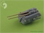 SM-350-044  дополненияиз металла  Стволы 280мм. (6шт.), 150мм. (8шт.), 105мм. (6шт.) для Admiral Gra 2000002084426