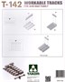 2164   траки наборные  T-142 Workable Tracks for M48/M60 family  (1:35) 4897051422457