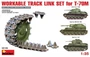 35146  траки наборные  WORKABLE TRACK LINK SET for T-70  (1:35) 4820041102626