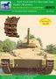 AB3573  траки наборные  T72 Steel Track Link for M24 Light Tank 'Chaffee' (Workable)  (1:35) 4544032741921