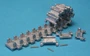 MTL-35041  траки наборные  Tracks for BMP-1  2 drive sprockets  (1:35) 2000000089034
