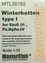 MTL-35162  траки наборные  Winterketten Typ 1 for Stug III, Pz. Kpfw.IV  (1:35) 2000000151656