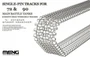 SPS-029  траки наборные  SINGLE PIN TRACKS Танк 72 & Танк 90 (CEMENT-FREE WORKABLE TRACKS)  (1:35) 4897038551088