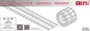 UP-35015  траки наборные  Activity Track for Танк-80/90 Family  (1:35) 2000002135555