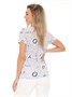 Футболка женская ФЖ-44 бело-черный ФЖ-44/Бело-черный