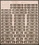 72705  фототравление  Connecting Car Set A  (1:700) 2000000254357