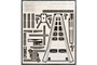 72712  фототравление  Battleship Kongo Detail Up Parts A  (1:700) 2000000254371