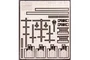 72727  фототравление  Light Cruiser Tenryu Class Detail Up Parts B  (1:700) 2000000254401