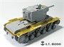 E35-301  фототравление  Russian Heavy Tank KV-2 - Basic Set (for Trump Kit)  (1:35) 2000002181224
