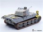 E35-317  фототравление  Tiger II (Henschel Feb-1945 Prod) (HobbyBoss)  (1:35) 2000002181019