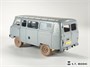 E35-319  фототравление  Russian 3909 Military Van (For Zvezda 3644)  (1:35) 2000002181026