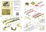 f72299  фототравление  Набор деталировки Танк-70Б (ФТД, Zvezda)  (1:72) 2000002184782